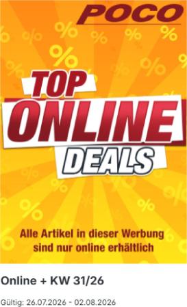 poco - Poco - Online Angebote Prospekt – von Sonntag 26.07.2026 bis Sonntag 02.08.2026