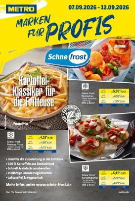 metro - Metro - Marken für Profis Prospekt nächste Woche – von Montag 07.09.2026 bis Samstag 12.09.2026