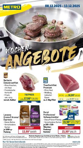 metro - Metro - Wochen-Angebote-Prospekt gültig vom 08.12. bis 13.12.