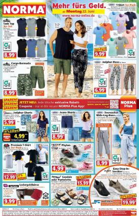 norma - Norma Prospekt nächste Woche – von Montag 22.06.2026 bis Samstag 27.06.2026