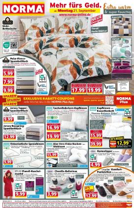 norma - Norma Prospekt – von Montag 21.09.2026 bis Samstag 26.09.2026