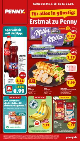 penny - PENNY-Prospekt gültig vom 06.10. bis 11.10.