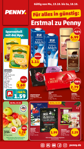 penny - PENNY-Prospekt gültig vom 13.10. bis 18.10.