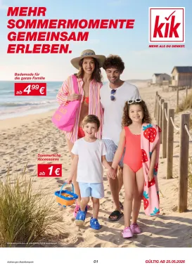 kik - Food GmbH (DE) - KiK-2026-OP05-DE_high Prospekt nächste Woche – von Montag 25.05.2026 bis Sonntag 31.05.2026
