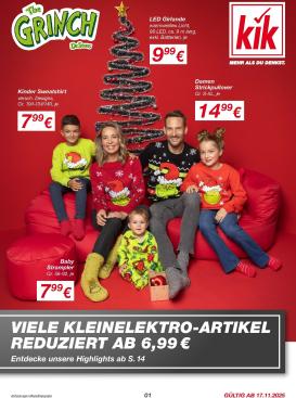 kik - KiK - Black Friday-Prospekt gültig vom 17.11. bis 14.12.