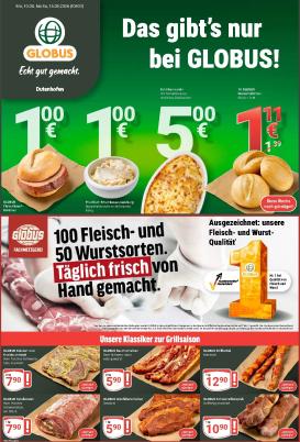 globus - Globus - Dutenhofen Prospekt nächste Woche – von Montag 10.08.2026 bis Samstag 15.08.2026