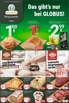 globus - Globus - Zwickau Prospekt – von Montag 14.09.2026 bis Samstag 19.09.2026