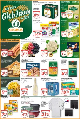globus - Globus - Zell/Wittlich Prospekt nächste Woche – von Montag 28.09.2026 bis Freitag 02.10.2026