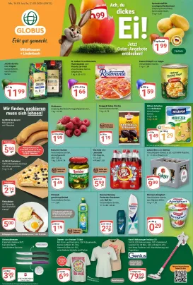 globus - Globus - Mittelhausen, Linderbach-Prospekt gültig vom 16.03.2026 bis 21.03.2026