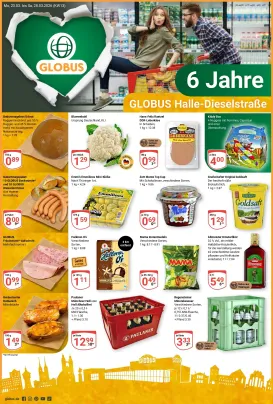 globus - Globus - Halle-Dieselstrasse-Prospekt gültig vom 23.03.2026 bis 28.03.2026
