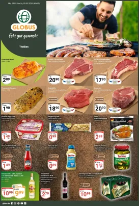 globus - Globus - Theissen Prospekt nächste Woche – von Montag 04.05.2026 bis Samstag 09.05.2026