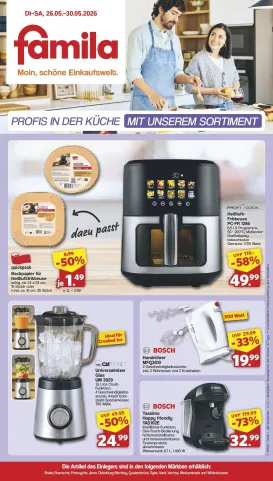 famila-nordwest - Neuer Famila Nordwest - Einleger Prospekt – von Dienstag 26.05.2026 bis Samstag 30.05.2026