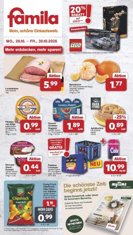 famila-nordwest - Famila Nordwest Prospekt nächste Woche – von Montag 26.10.2026 bis Freitag 30.10.2026