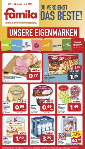 famila-nordwest - Famila Nordwest-Prospekt gültig vom 06.10. bis 11.10.