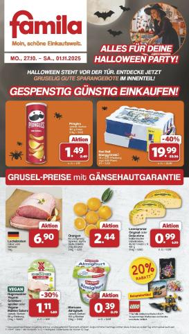 famila-nordwest - Famila Nordwest-Prospekt gültig vom 27.10. bis 01.11.