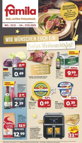 famila-nordwest - Famila Nordwest-Prospekt gültig vom 22.12. bis 27.12.