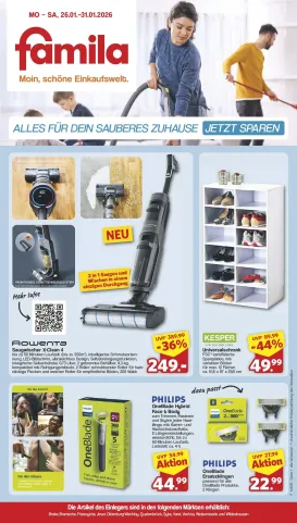 famila-nordwest - Famila Nordwest - Nonfood-Prospekt gültig vom 26.01.2026 bis 31.01.2026