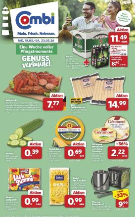 combi - Combi Prospekt nächste Woche – von Montag 18.05.2026 bis Samstag 23.05.2026