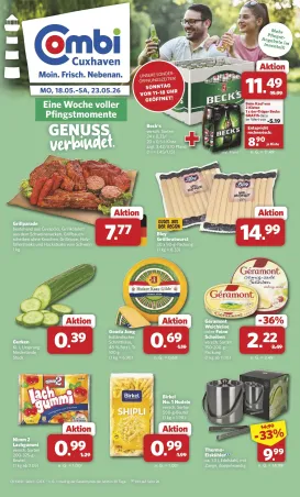 combi - Combi - Cuxhaven Prospekt – von Montag 18.05.2026 bis Samstag 23.05.2026