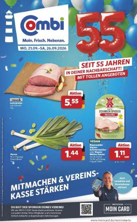 combi - Combi - Sonderangebote Prospekt – von Montag 21.09.2026 bis Samstag 26.09.2026