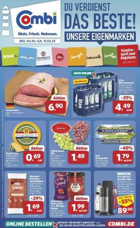 combi - Combi-Prospekt gültig vom 06.10. bis 11.10.