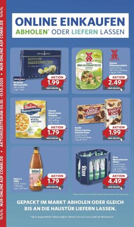 combi - Combi - Online Einkaufen-Prospekt gültig vom 05.10. bis 11.10.