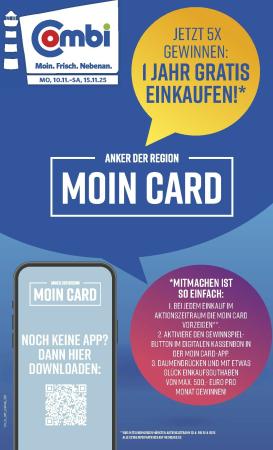 combi - Combi - Moin Card-Prospekt gültig vom 10.11. bis 15.11.