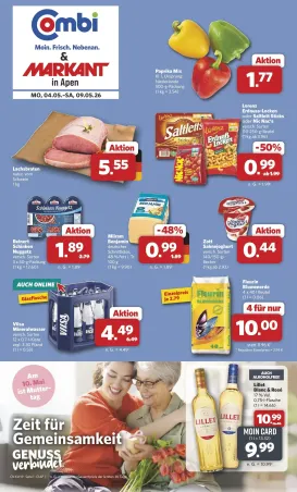 combi - Combi - Apen Prospekt – von Montag 04.05.2026 bis Samstag 09.05.2026