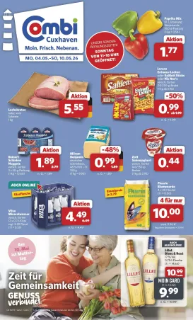 combi - Combi - Cuxhaven Prospekt – von Montag 04.05.2026 bis Sonntag 10.05.2026
