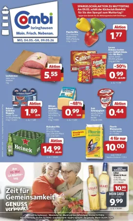 combi - Combi - Isringhausen Prospekt – von Montag 04.05.2026 bis Samstag 09.05.2026