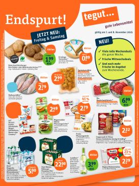 tegut - Tegut-Prospekt gültig vom 07.11. bis 08.11.