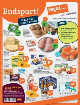 tegut - Tegut-Prospekt gültig vom 24.11. bis 29.11.