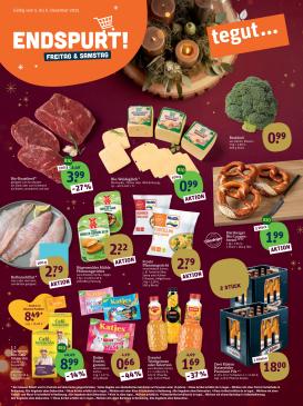 tegut - Tegut-Prospekt gültig vom 01.12. bis 06.12.