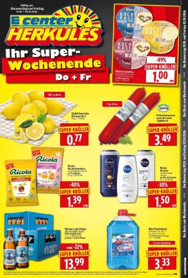 herkules - Herkules - Wochenende Prospekt nächste Woche – von Donnerstag 01.10.2026 bis Freitag 02.10.2026