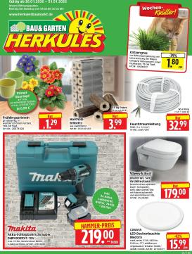 herkules - Herkules - Bau & Garten-Prospekt gültig vom 26.01. bis 31.01.