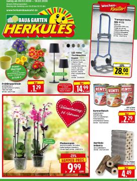 herkules - Herkules - Bau & Garten-Prospekt gültig vom 09.02.2026 bis 14.02.2026