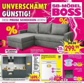 moebel-boss - SB Möbel BOSS Prospekt – von Samstag 11.04.2026 bis Freitag 17.04.2026
