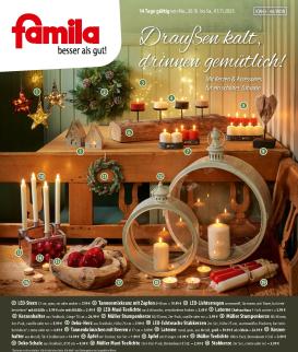 famila-nordost - Famila Nordost - Draussen kalt, drinnen gemütlich-Prospekt gültig vom 20.10. bis 01.11.