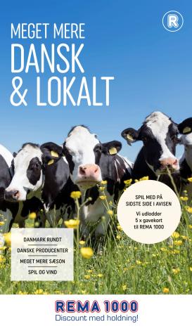 rema-1000 - Aktuel Rema 1000 - Meget Mere Dansk & Lokalt tilbudsavis fra tirsdag, 16.06.2026 til søndag, 05.07.2026