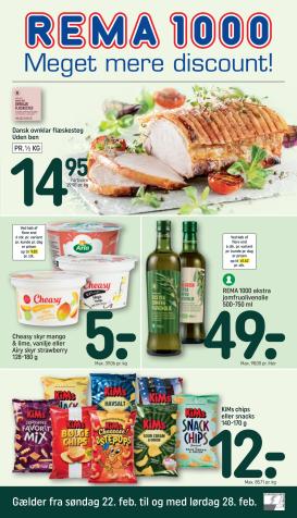 rema-1000 - Rema 1000 tilbudsavis gyldig fra 22.02.2026 til 28.02.2026