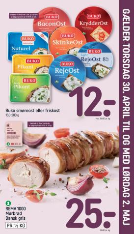 rema-1000 - Fremtidig Rema 1000 - Indstik reklameblad gyldig fra torsdag 30.04.2026 til lørdag 02.05.2026