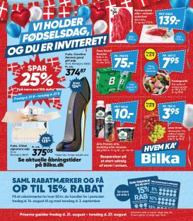 bilka - Bilka tilbudsavis for næste uge fra fredag, 21.08.2026 til torsdag, 27.08.2026