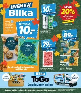 bilka - Bilka tilbudsavis for næste uge fra fredag, 18.09.2026 til torsdag, 24.09.2026