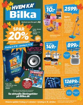 bilka - Bilka - Nonfood tilbudsavis for næste uge fra fredag, 09.10.2026 til torsdag, 15.10.2026