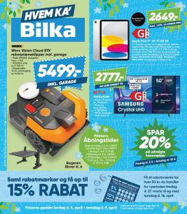 bilka - Bilka - Nonfood tilbudsavis gyldig fra 04.04.2026 til 09.04.2026