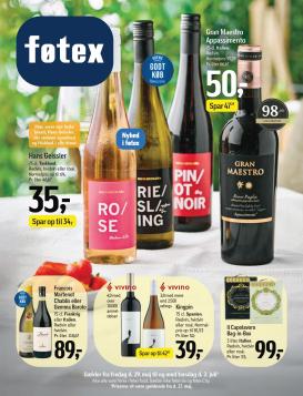 fotex - Føtex - Sommerens bedste flasker tilbudsavis for næste uge fra fredag, 29.05.2026 til torsdag, 02.07.2026