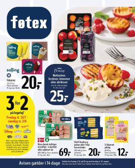 fotex - Føtex tilbudsavis for næste uge fra fredag, 31.07.2026 til torsdag, 13.08.2026