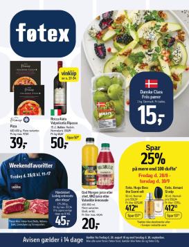 fotex - Føtex tilbudsavis for næste uge fra fredag, 28.08.2026 til torsdag, 10.09.2026