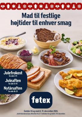 fotex - Føtex - Mad til festlige højtider tilbudsavis for næste uge fra fredag, 09.10.2026 til onsdag, 30.12.2026