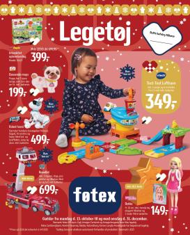 fotex - Føtex - Legetøjskatalog tilbudsavis gyldig fra 13.10. til 31.12.
